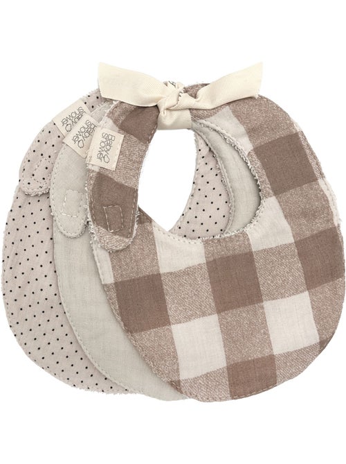 Babyshower - Lot de 3 bavoirs - Kiabi