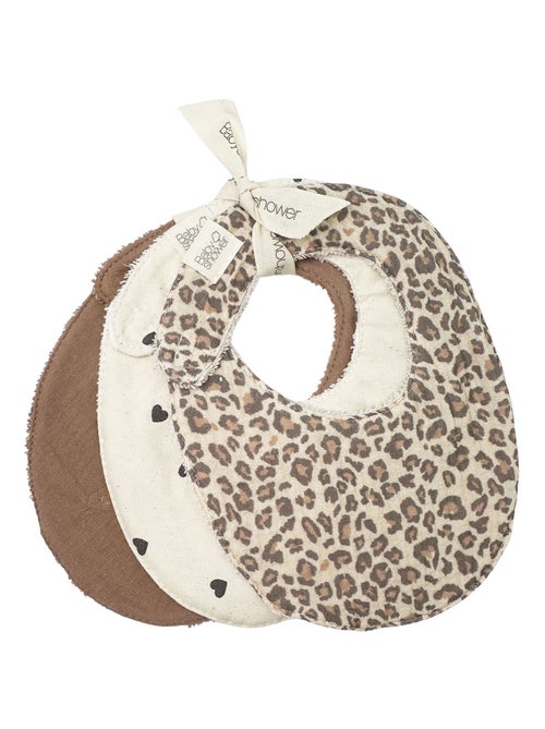 Babyshower - Lot de 3 bavoirs - Kiabi