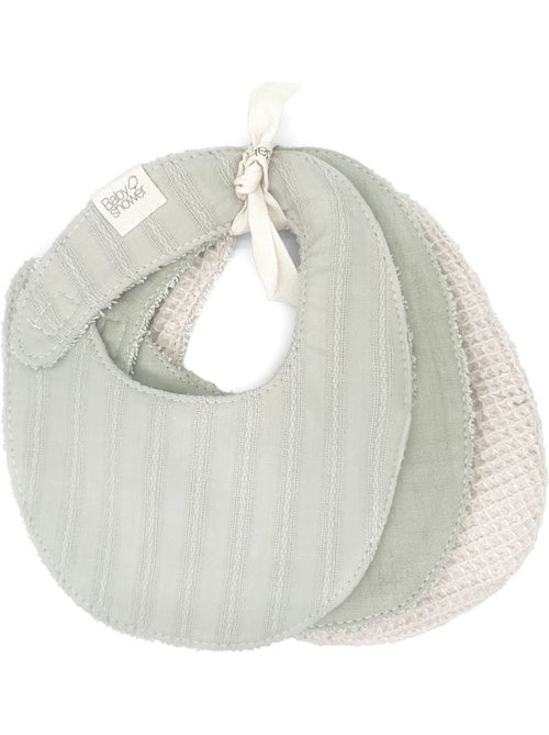 Babyshower - lot de 3 bavoirs - Kiabi