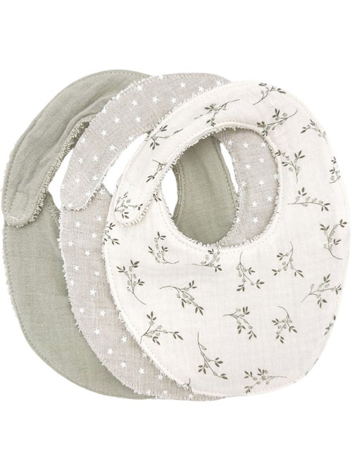 Babyshower - Lot de 3 bavoirs - Kiabi