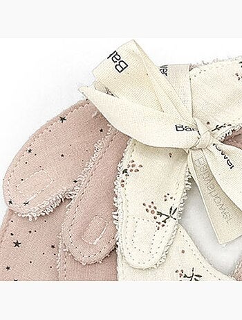 Babyshower - Lot de 3 bavoirs