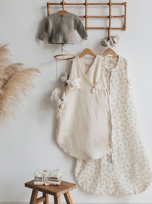 Babyshower - Lot de 3 langes - Kiabi Babyshower - Lot de 3 langes - Kiabi