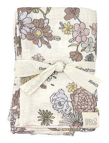 Babyshower - Lot de 3 langes
