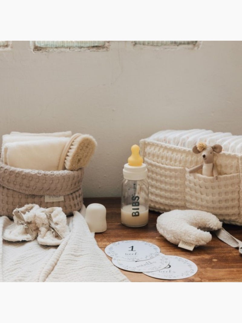 Babyshower - panier de toilette Ecru - Kiabi