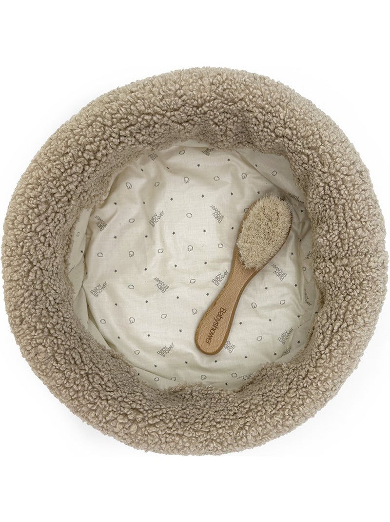 Babyshower - Panier de toilette Marron - Kiabi