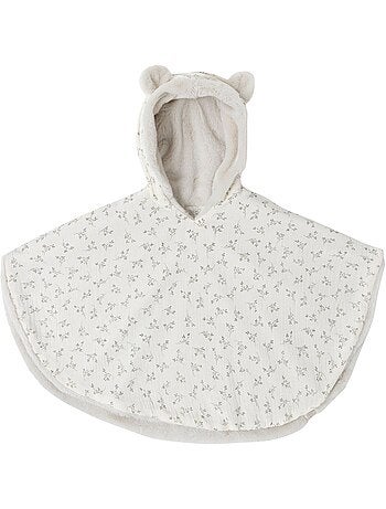 Babyshower - poncho polaire