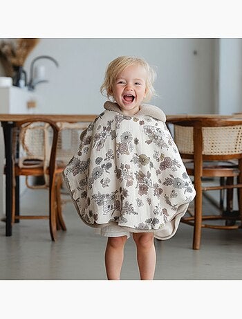 Babyshower - poncho polaire