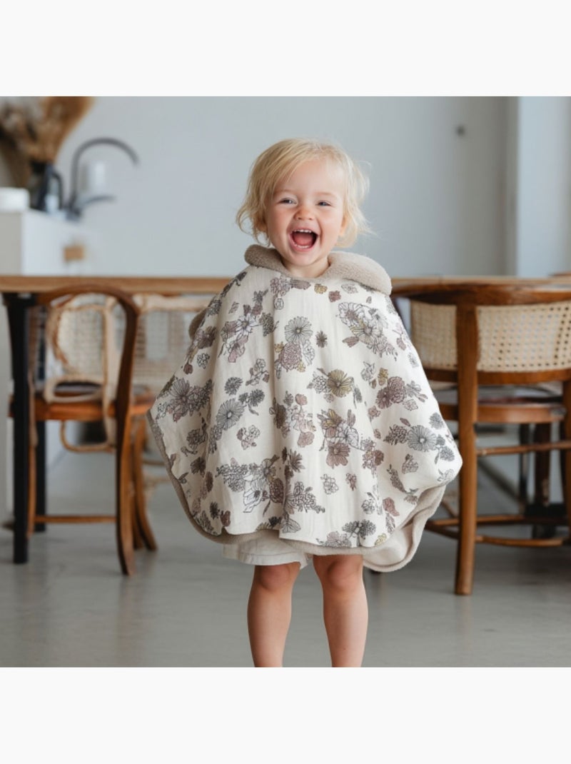 Babyshower - poncho polaire Gris - Kiabi