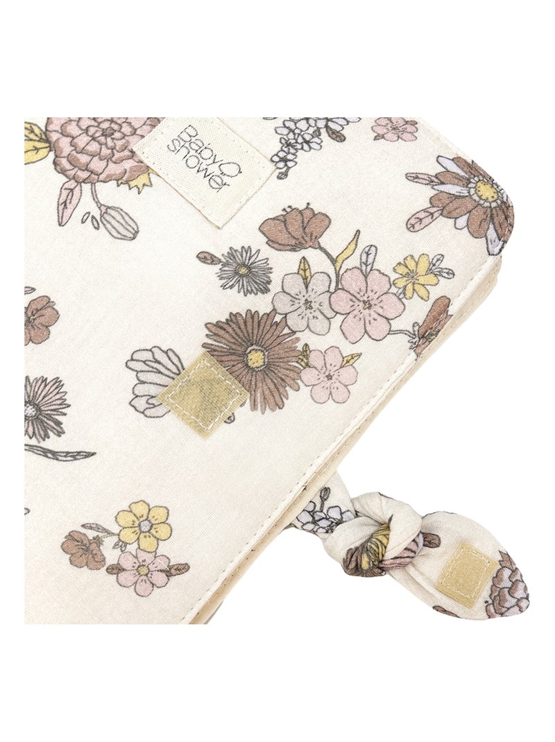 Babyshower - Protège carnet de santé Knot Ecru - Kiabi