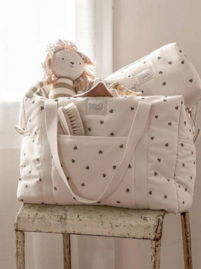Babyshower - Sac de maternité Camila Ecru - Kiabi
