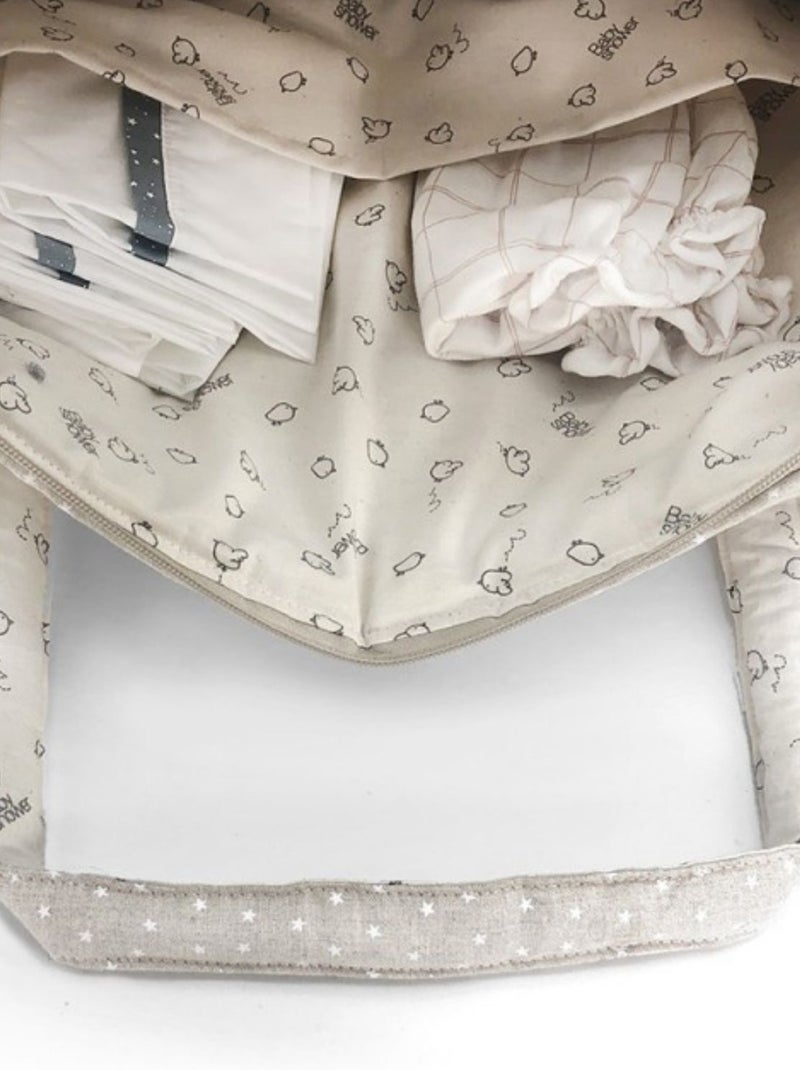 Babyshower - Sac de maternité Camila Ecru - Kiabi