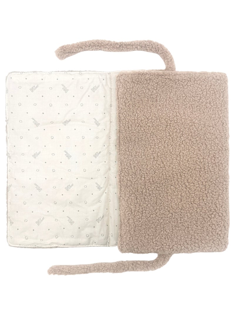 Babyshower - Tapis à langer Audrey Marron - Kiabi