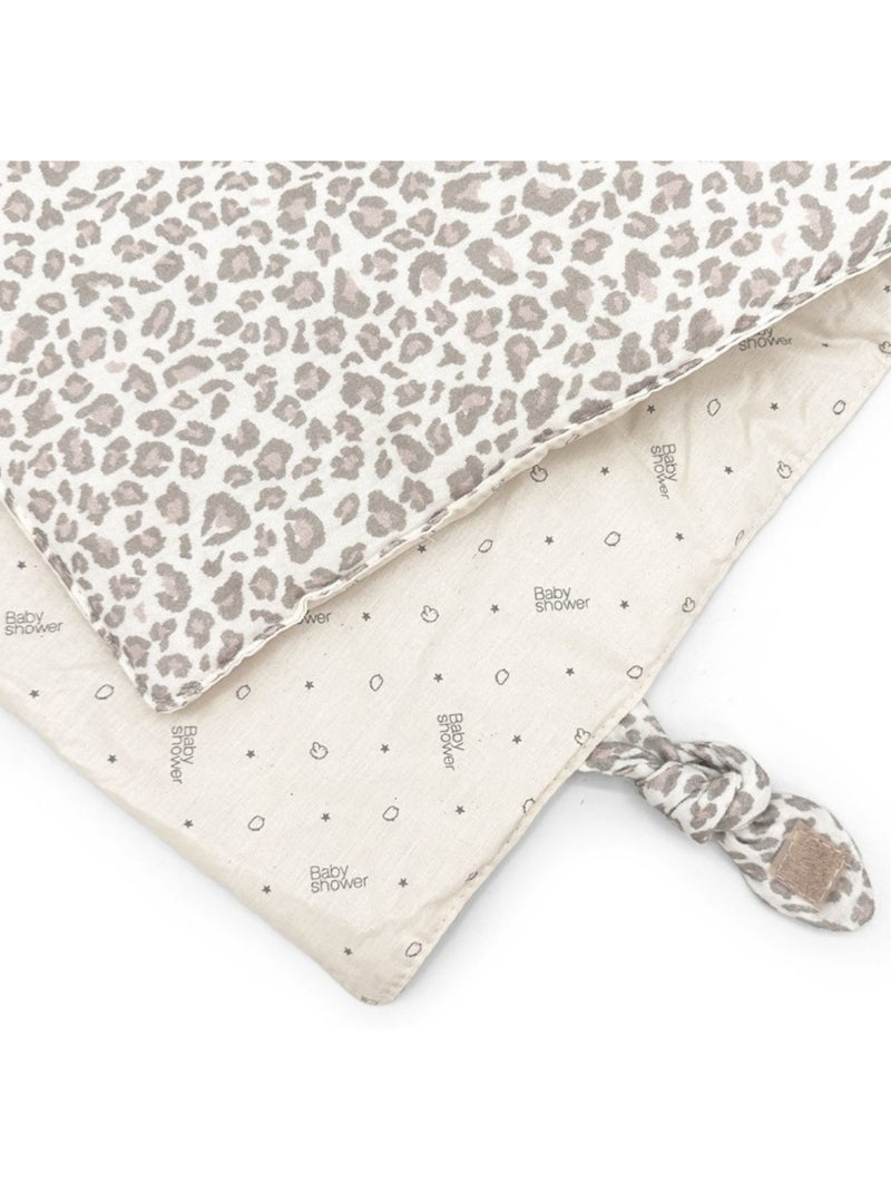 Babyshower - tapis à langer nomade knot Ecru - Kiabi