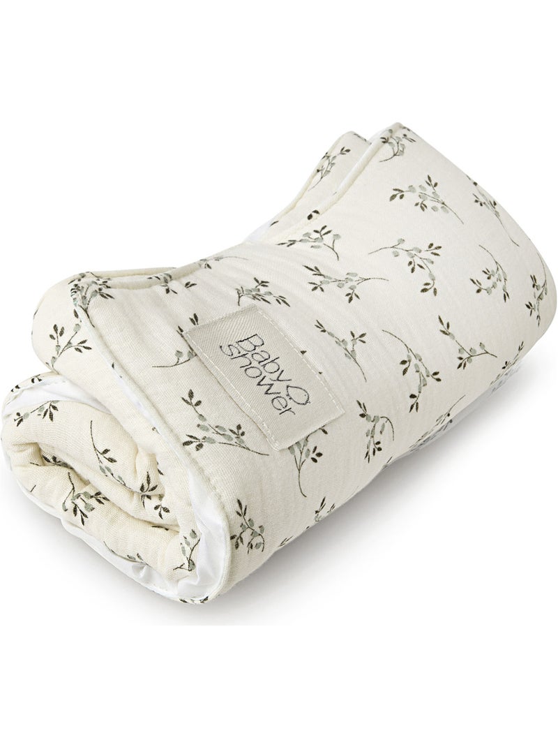 Babyshower - tapis à langer nomade knot Ecru - Kiabi