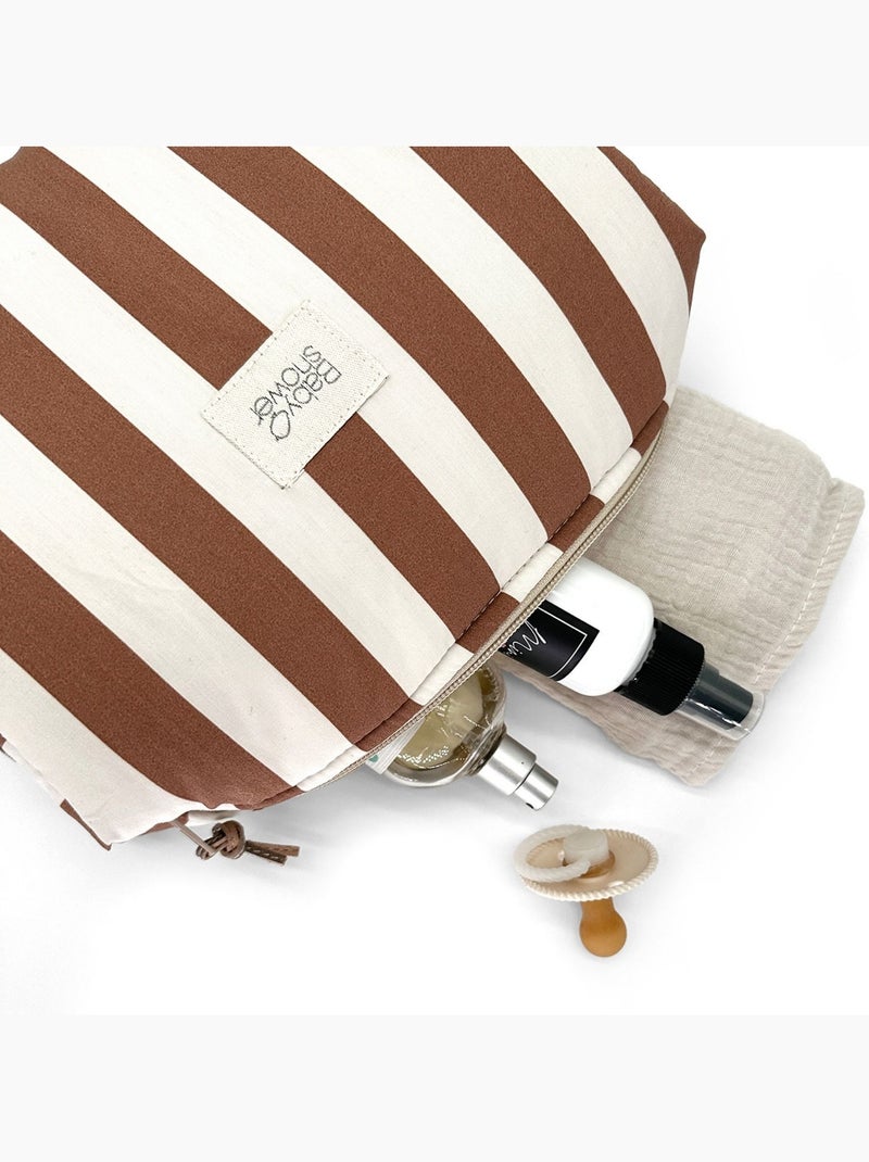 Babyshower - trousse de toilette camila Marron - Kiabi
