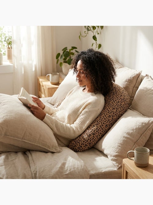 Babysom - Coussin de Maternité 3 en 1 : Grossesse, Allaitement & Repos Bébé Léopard - Kiabi Babysom - Coussin de Maternité 3 en 1 : Grossesse, Allaitement & Repos Bébé Léopard - Kiabi