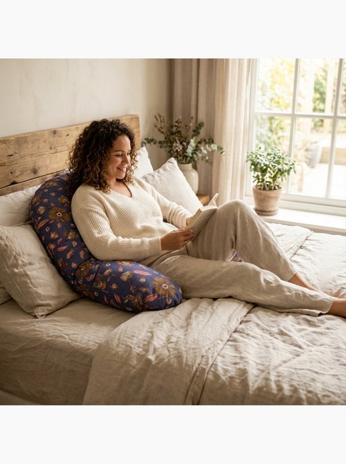 Babysom - Coussin de Maternité 3 en 1 : Grossesse, Allaitement & Repos Bébé Léopard - Kiabi