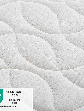 Babysom - Matelas Bébé Bamboo 60x120 cm | Épaisseur 14 cm | Fabrication française