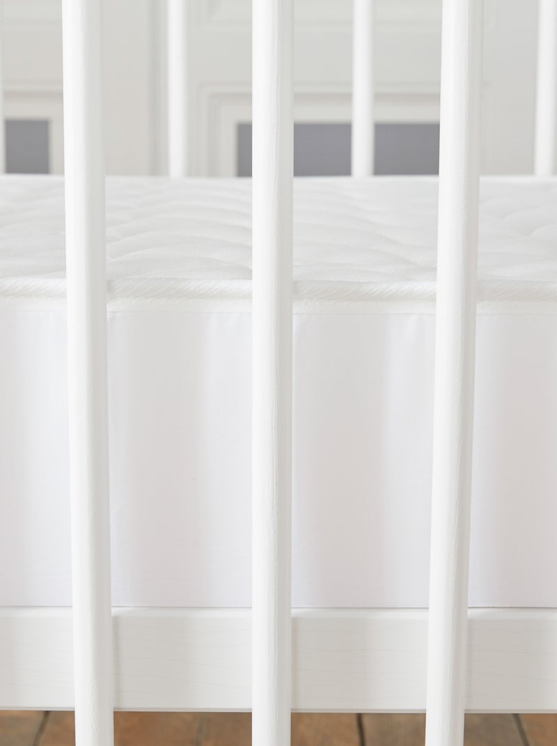Babysom - Matelas Bébé Climatisé 60x120 cm | Épaisseur 14 cm | Fabrication française Blanc - Kiabi