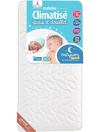 Babysom - Matelas Bébé Climatisé Fabrication française