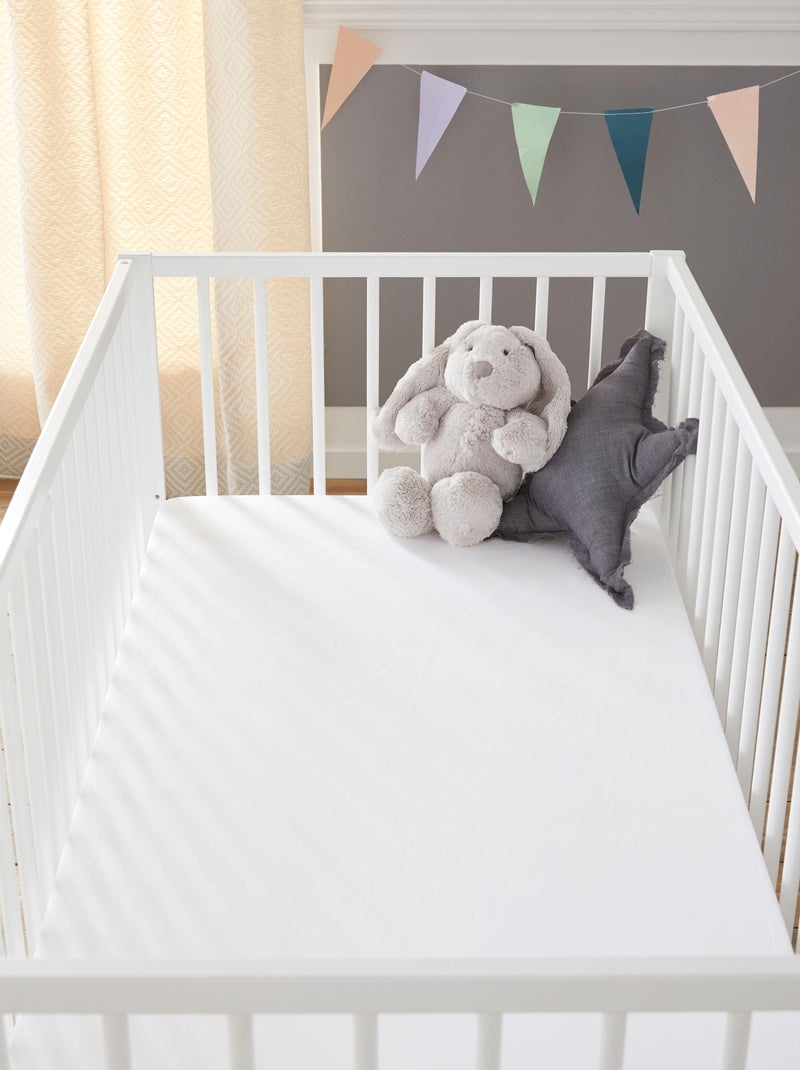 Babysom - Matelas Bébé Climatisé Fabrication française Blanc - Kiabi