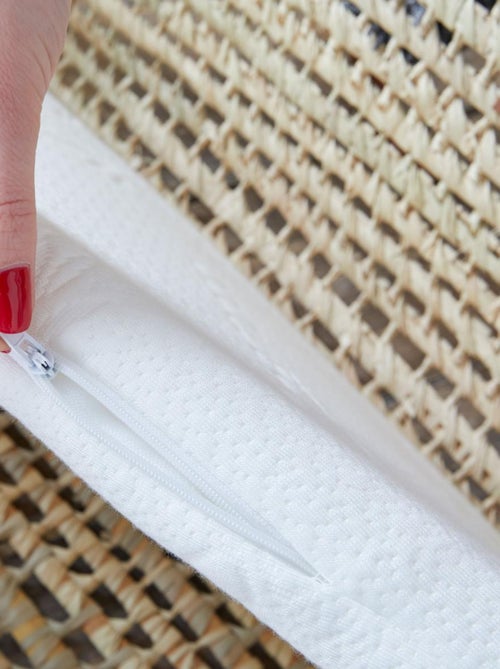 Babysom - Matelas de Couffin Bamboo | 72x32 cm | Épaisseur 4 cm | Déhoussable - Kiabi