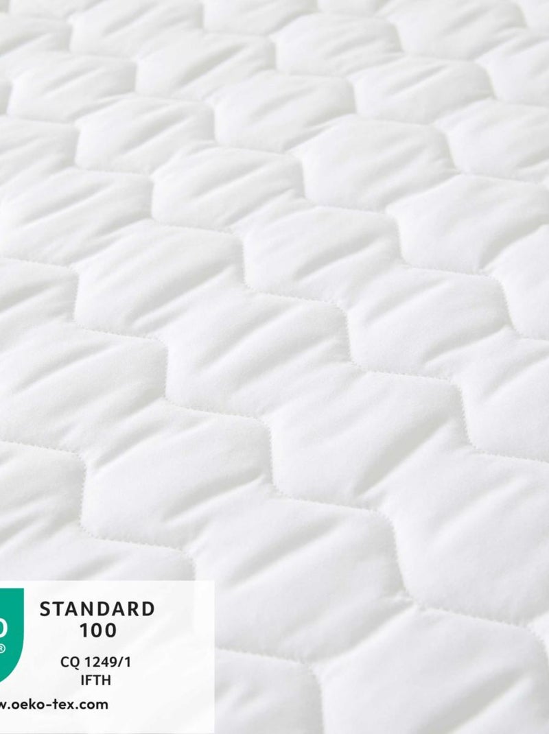 Babysom - Matelas de Voyage roulé pour Bébé 60x120 cm | Épaisseur 5 cm | Déhoussable Blanc - Kiabi