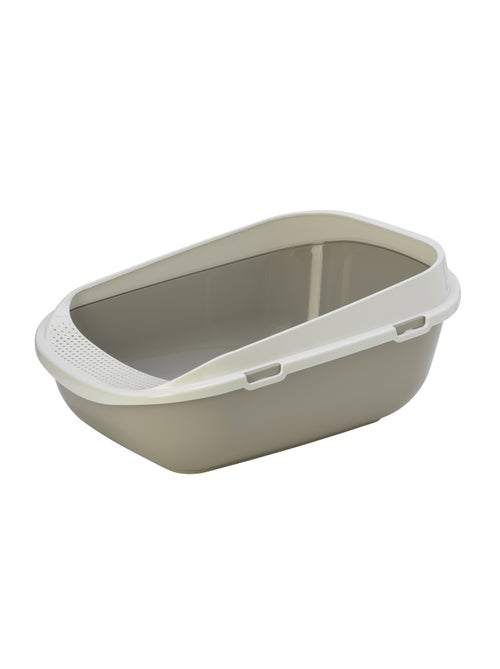 Bac à litière Garfy Gris XL Spécial grands chats - Kiabi