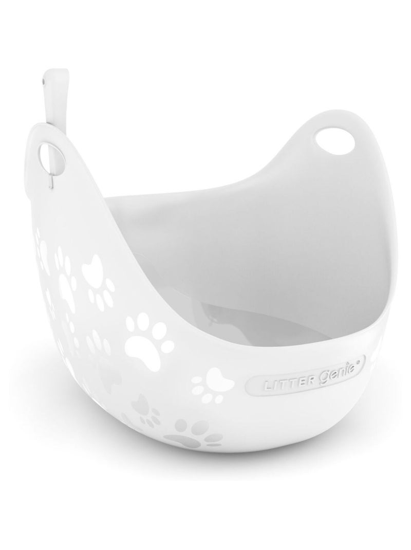Bac à litière Litter Box - fourni avec une pelle à litière Blanc - Kiabi