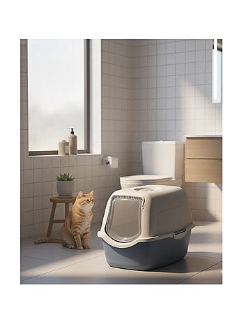 Bac a litière pour chat lexie