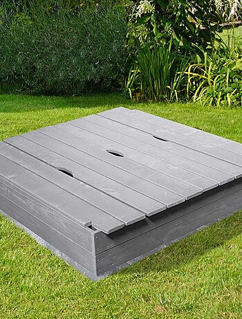 Bac à sable avec deux bacs intégrés SOULET