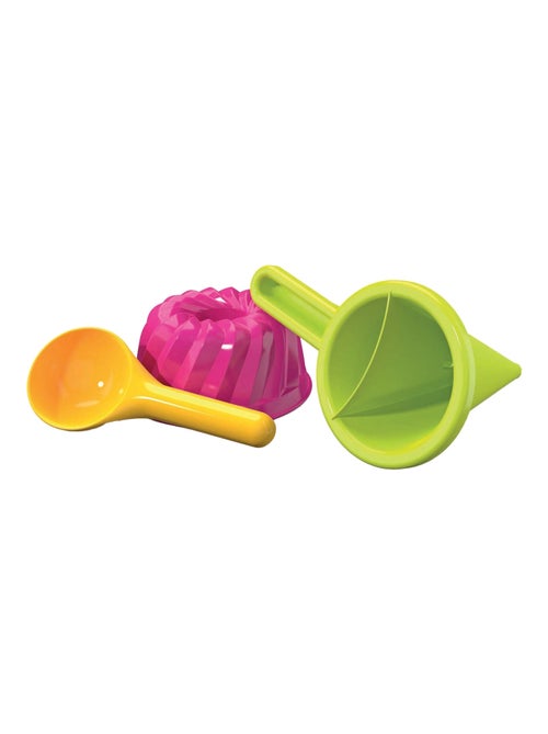 Bac à sable avec moule à gâteau et pelle, 3 pcs - Kiabi