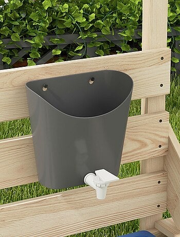 Bac à sable bateau de pirate en bois