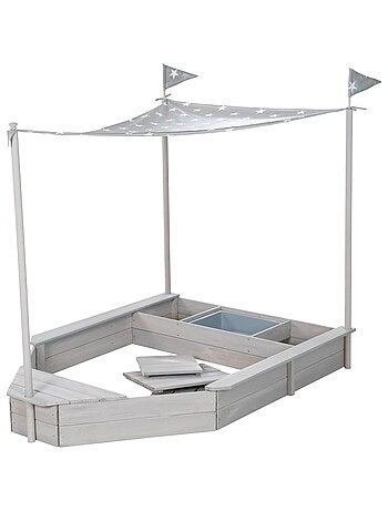 Bac à sable bateau pirate Outdoor ROBA