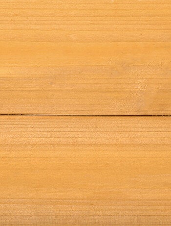 Bac à sable carré en bois pour enfants 109 x 109 x 19,8 cm bois naturel