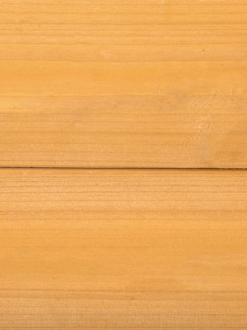 Bac à sable carré en bois pour enfants 109 x 109 x 19,8 cm bois naturel - Kiabi