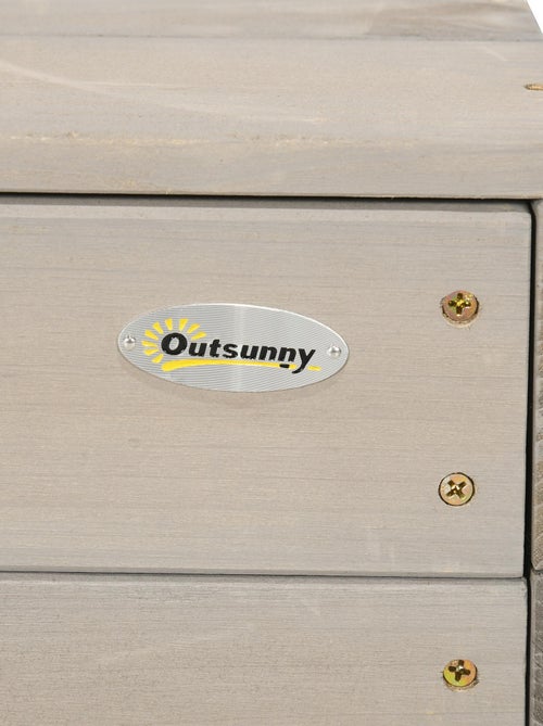 Bac à sable carré réglable - tableau, jeu - sapin gris - Kiabi