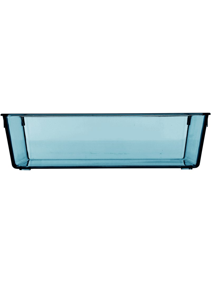Bac de rangement coloré grand format CLEARY Turquoise - Kiabi