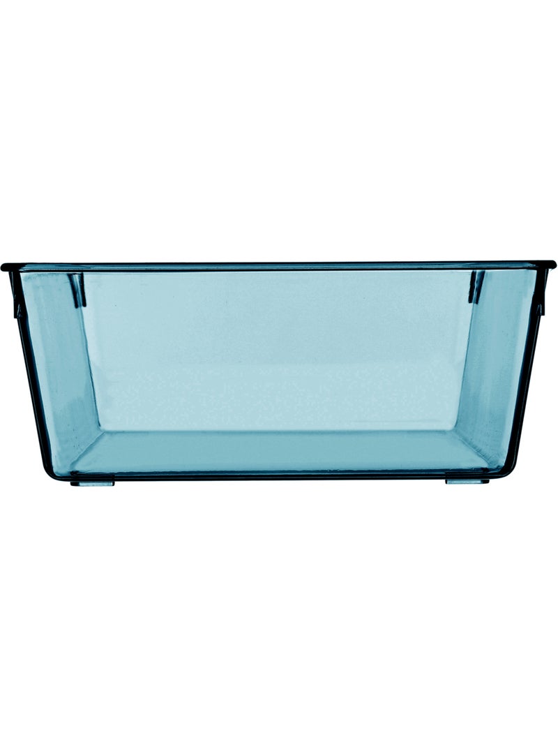 Bac de rangement coloré grand format CLEARY Turquoise - Kiabi
