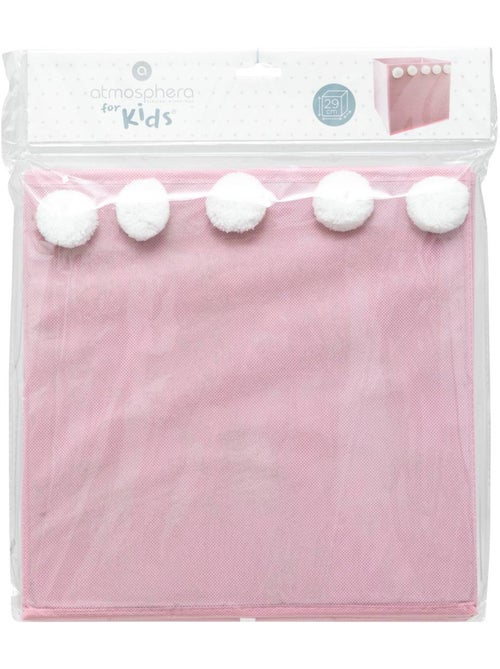 Bac de rangement enfant avec pompons RIVEN - Kiabi Bac de rangement enfant avec pompons RIVEN - Kiabi