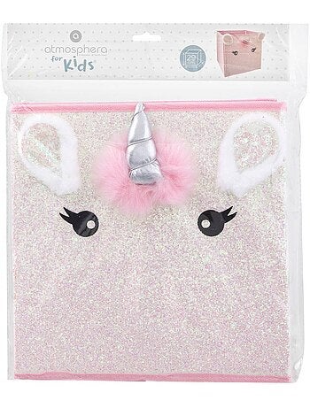 Bac de rangement enfant licorne KALI