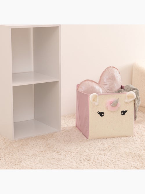 Bac de rangement enfant licorne KALI - Kiabi Bac de rangement enfant licorne KALI - Kiabi
