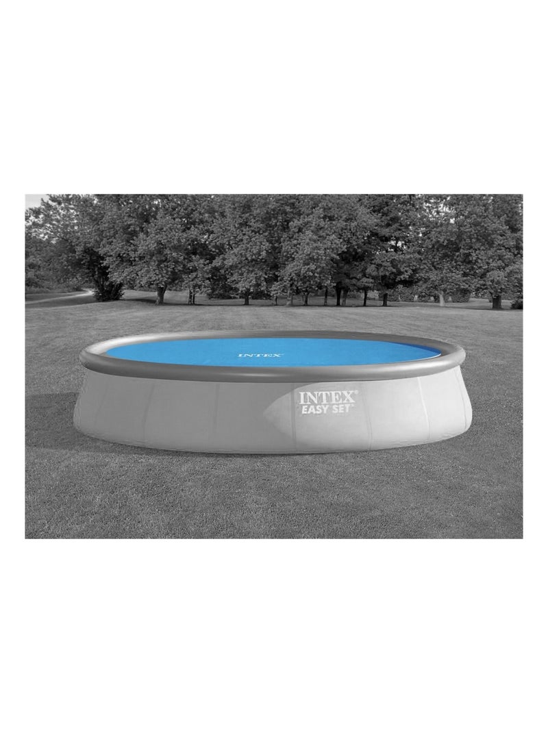 Bâche à bulles pour piscine hors sol ronde, diamètre 549 cm Bleu - Kiabi