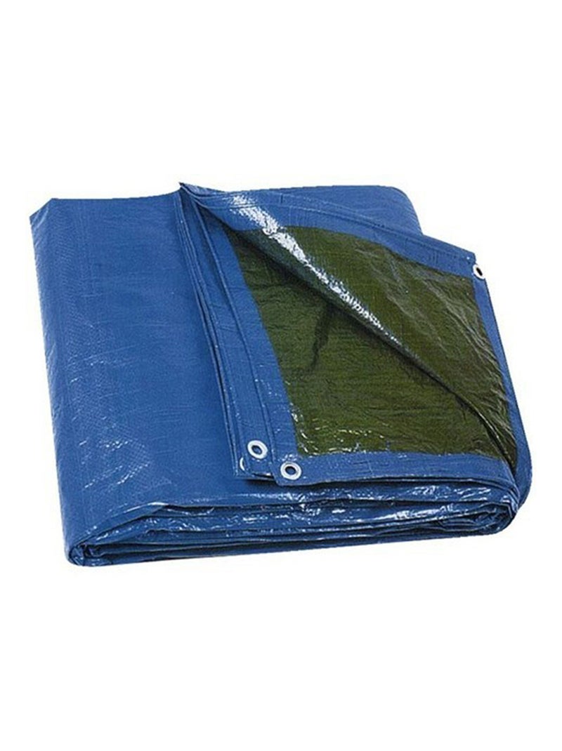 Bâche de Protection étanche avec Oeillets 60gr/m² Bleu - Kiabi