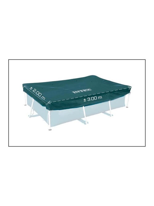 Bâche de protection pour piscines hors sol rectangulaire - Kiabi