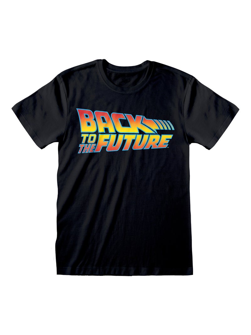 Back To The Future - T-shirt Noir - Kiabi