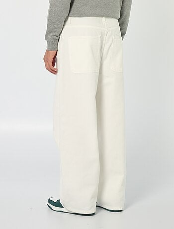 Baggy denim fit en coton