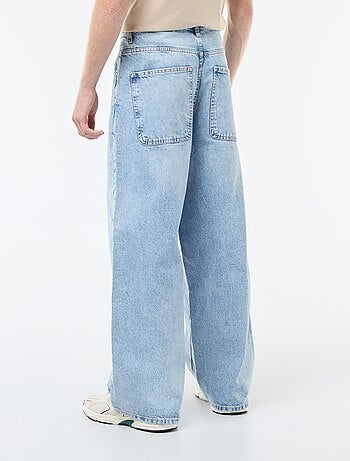 Baggy denim fit en coton