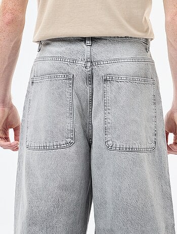 Baggy denim fit en coton