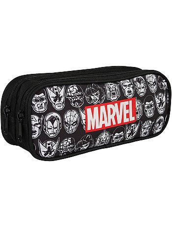 Bagtrotter - Avengers - Trousse Rectangulaire Noire - 2 Compartiments